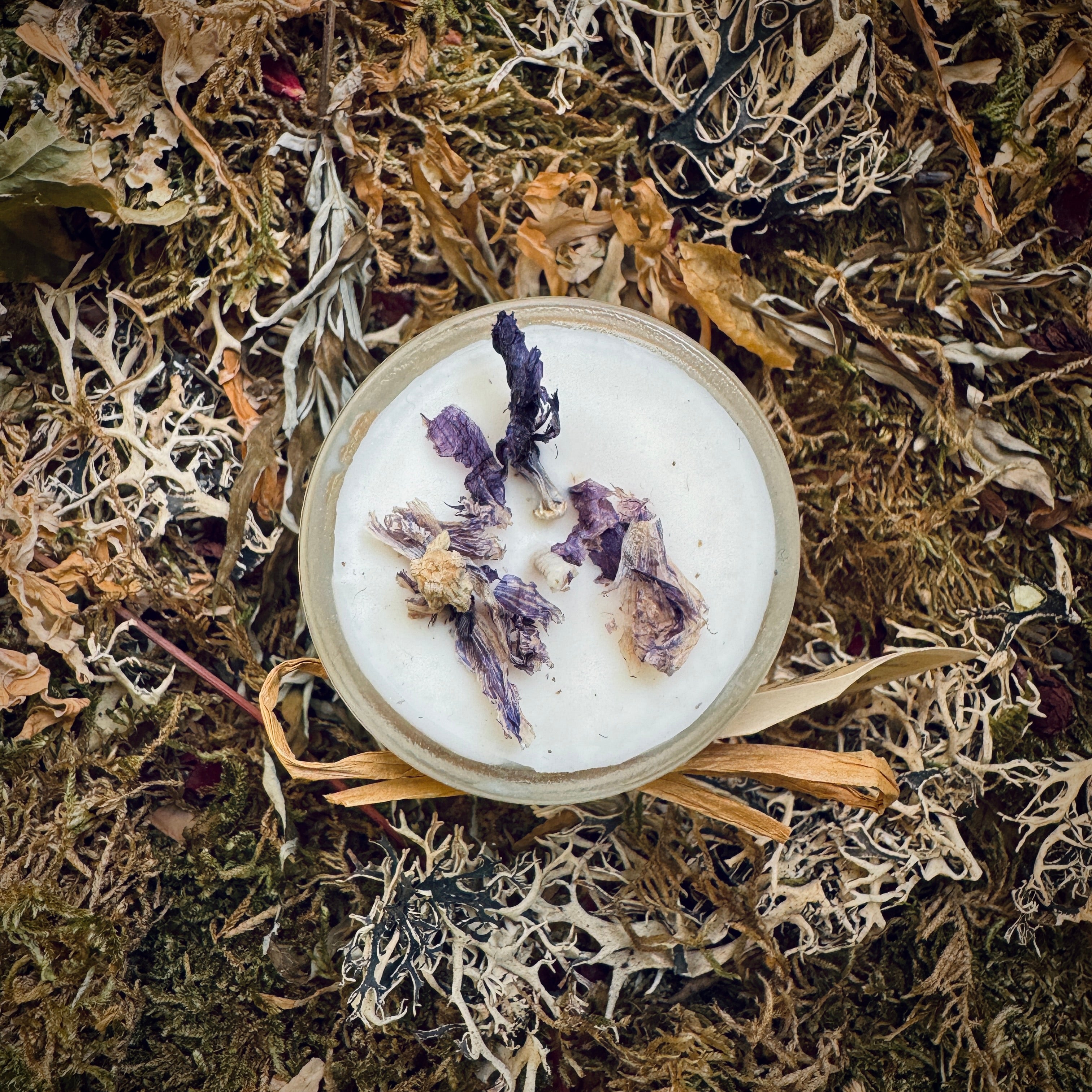 Goddess Blessing Mini Spell Candles with Essential Oil Magical Blend