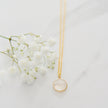 Anna Mother of Pearl Disc Necklace