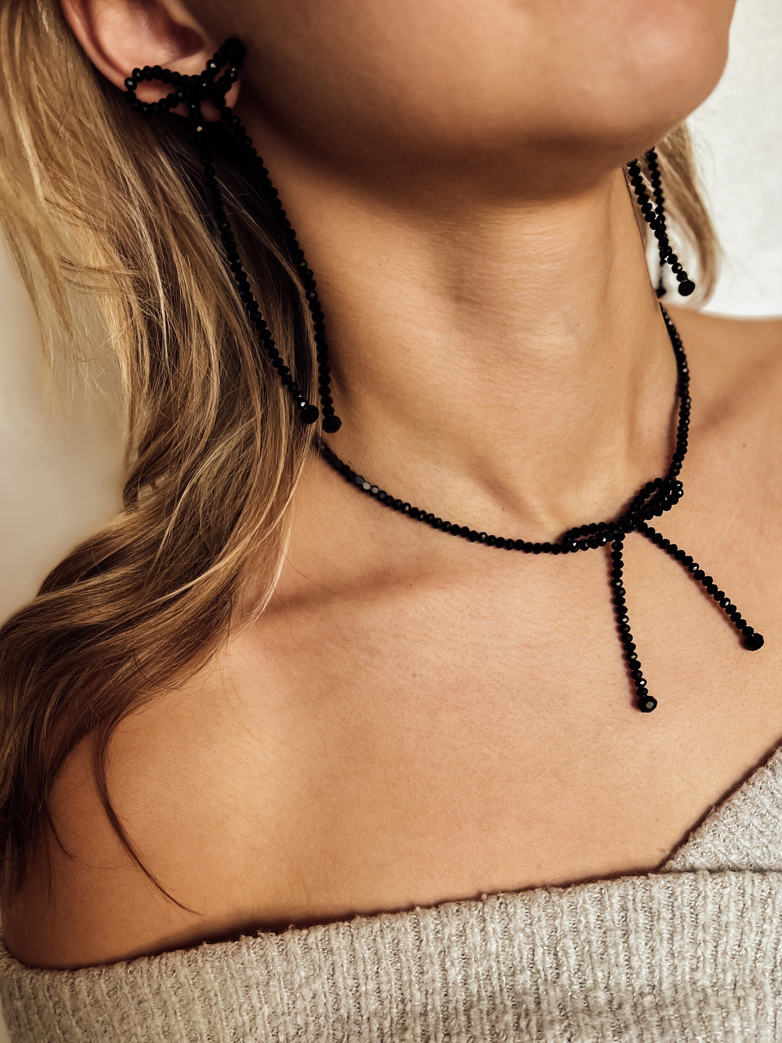 The Sasha Bow Earrings