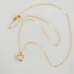 Aisha Mother of Pearl Heart Necklace