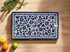 Handmade Palestinian Ceramic Tray Unique Home Décor Gift
