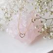 Open heart Choker
