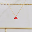 Red Lips Necklace