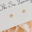 Dana Tiny Flower Stud Earrings