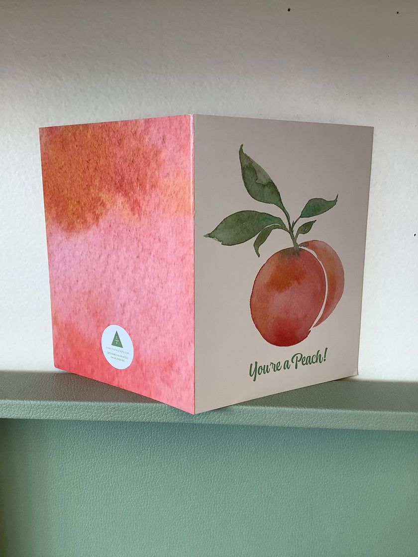 Chelsey Freyta You’re a Peach Card