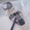 Ophelia Plaid Dog Harness Set | Outfit with Hat and Leash