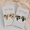 Margaret Maple Leaf Drop Earrings