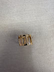 Standout Boutique 18k Gold Bond Thick Cut Out Ring