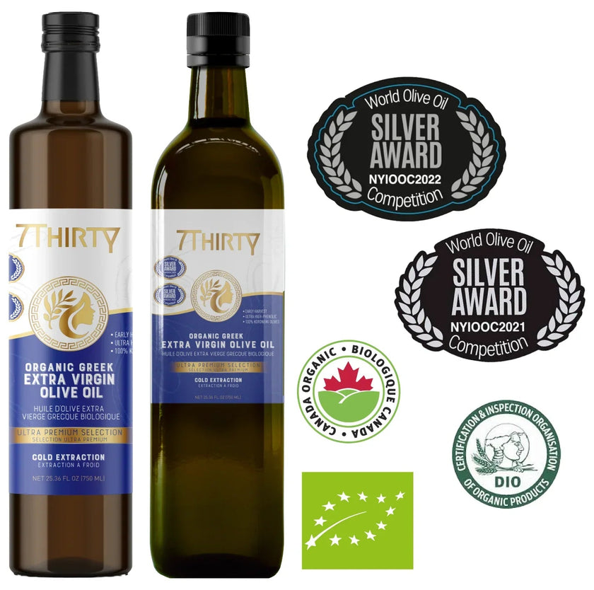 New Harvest 2025 - 7Thirty High Phenolic Ultra Premium Organic Greek Extra Virgin Olive Oil