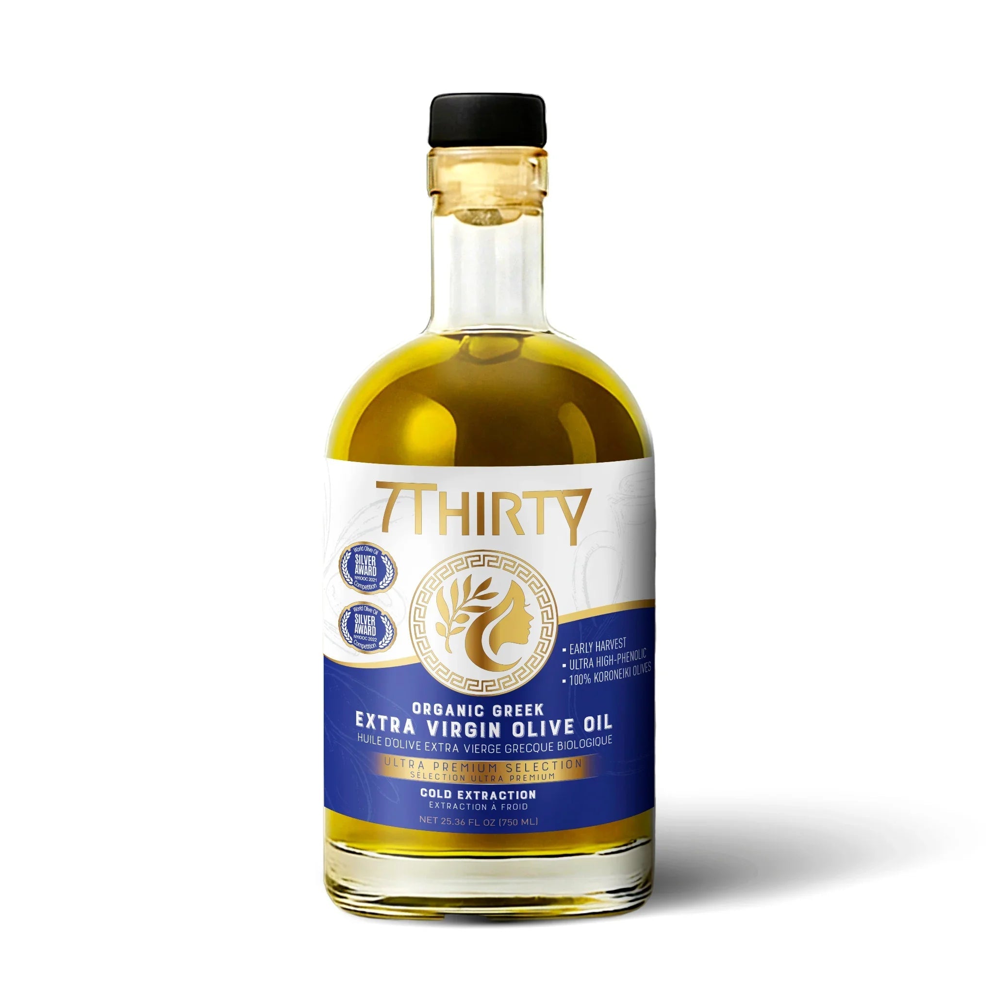 New Harvest 2025 - 7Thirty High Phenolic Ultra Premium Organic Greek Extra Virgin Olive Oil