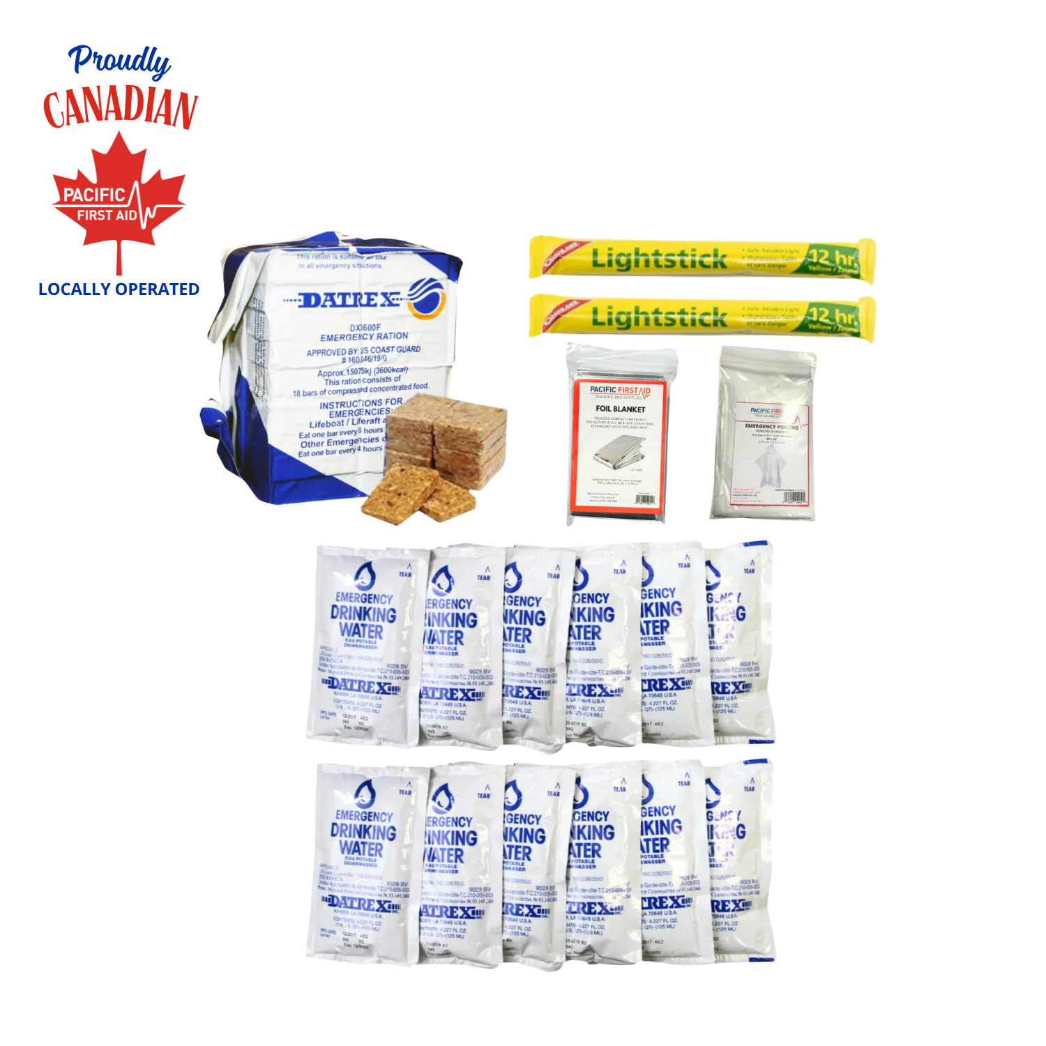 Emergency 72 Survival Kits Per Person Add On