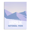 Sirmilik National Park 'Explored' Poster, Canada Parks