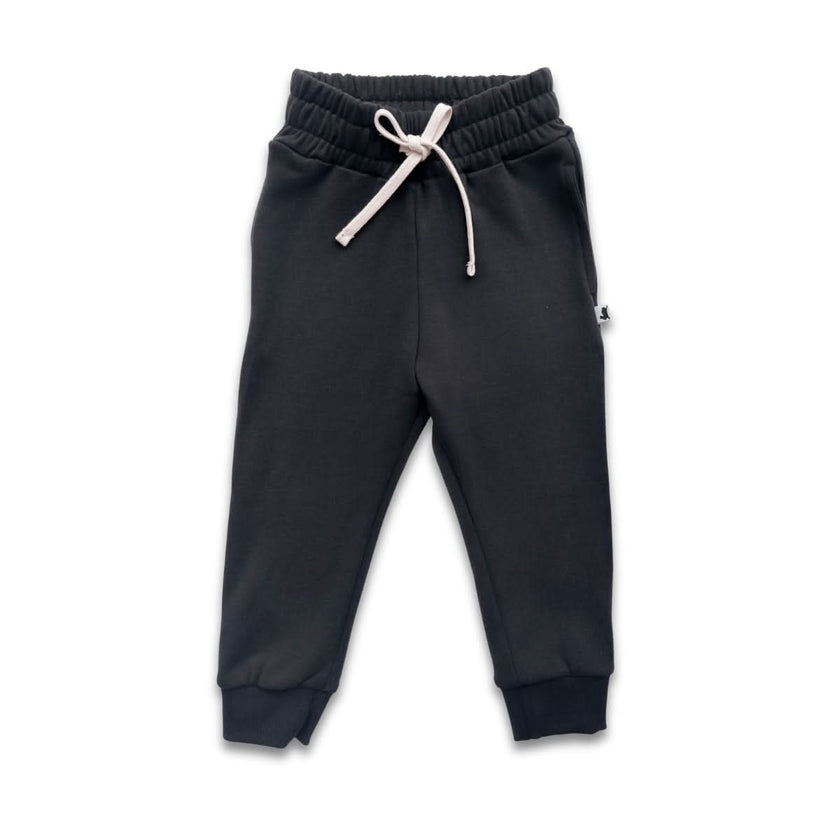 Youth Bamboo Fleece Joggers | Black