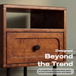 Savana Single Drawer Solid Wood Nightstand