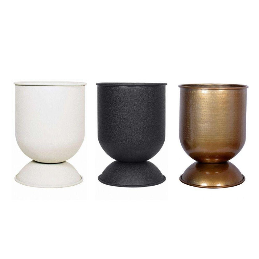 Vali - Brass Mid Century Planter