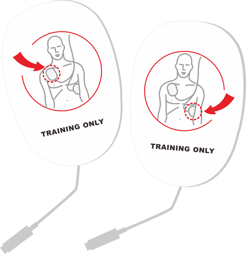 XFT 120C+ AED Trainer Replacement Pads