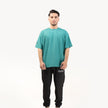 OPERATOR_77 OVERSIZED TEE — ROUGE GREEN