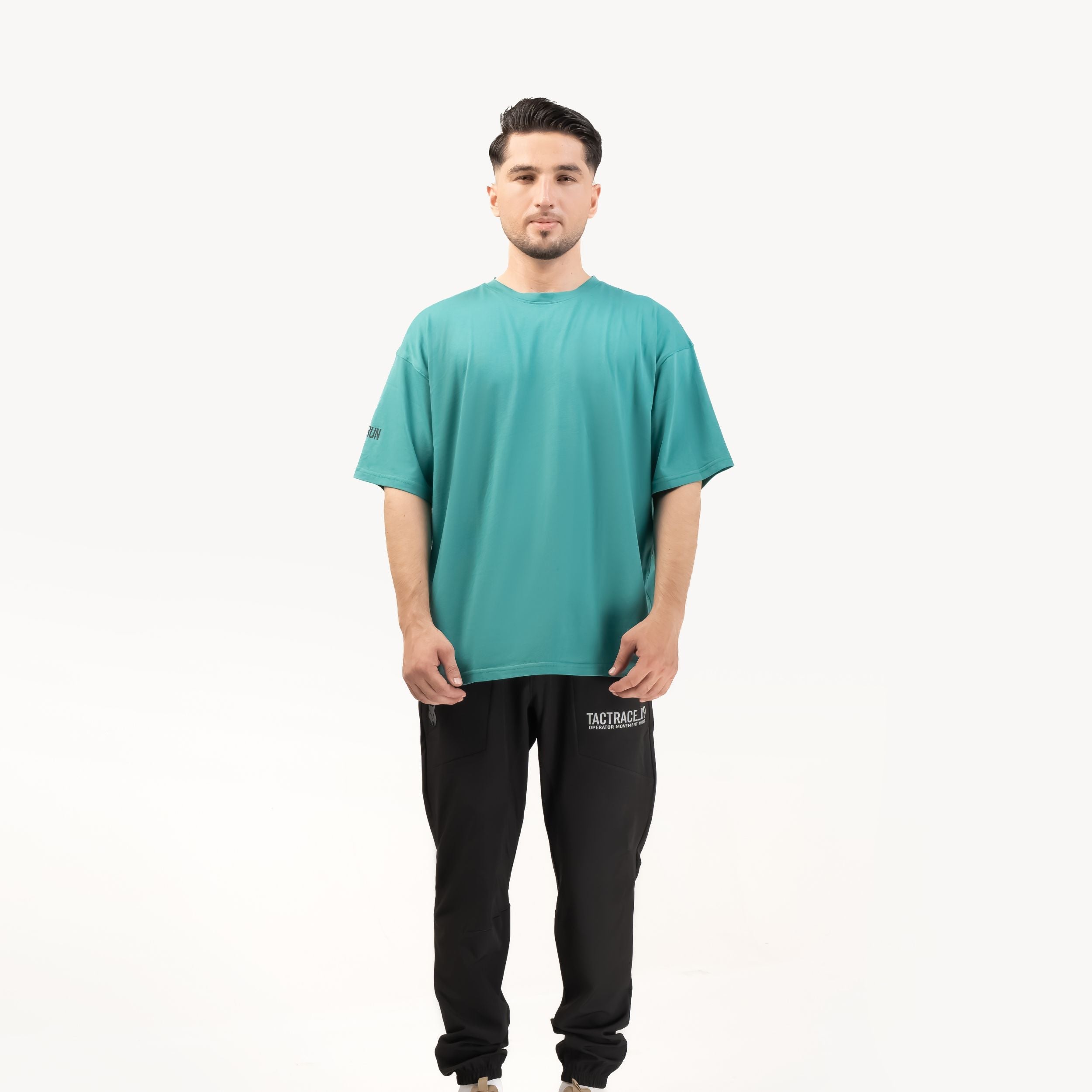 OPERATOR_77 OVERSIZED TEE — ROUGE GREEN