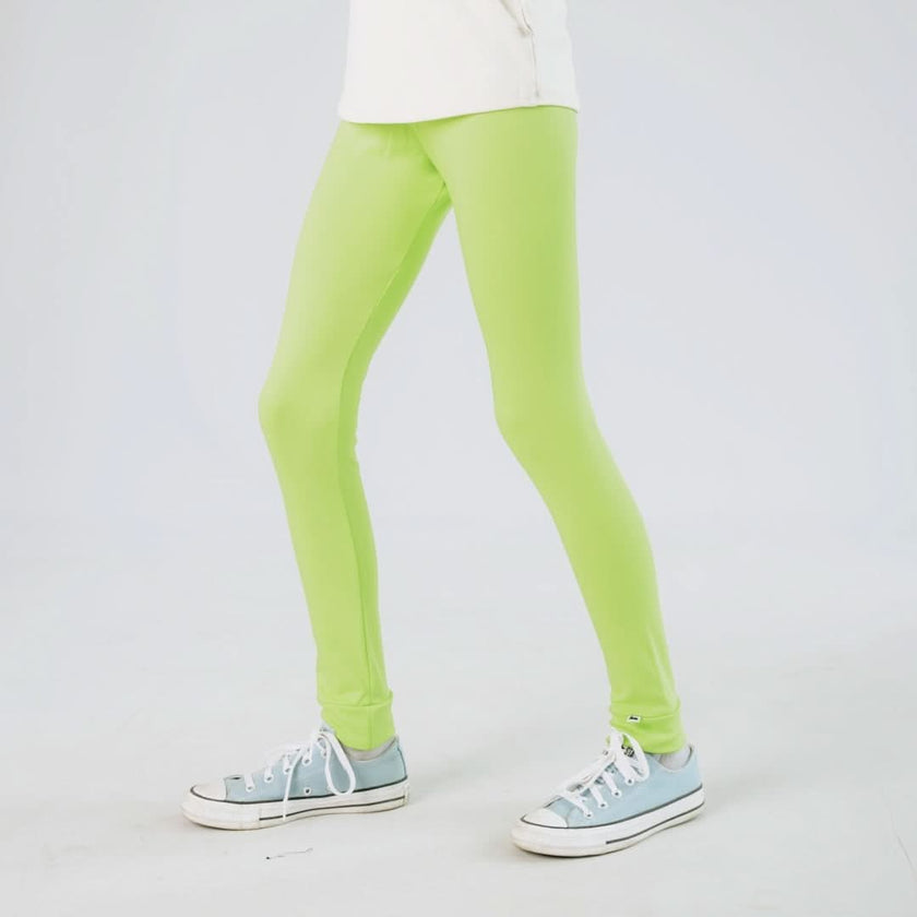 Youth Bamboo Leggings | Papaya