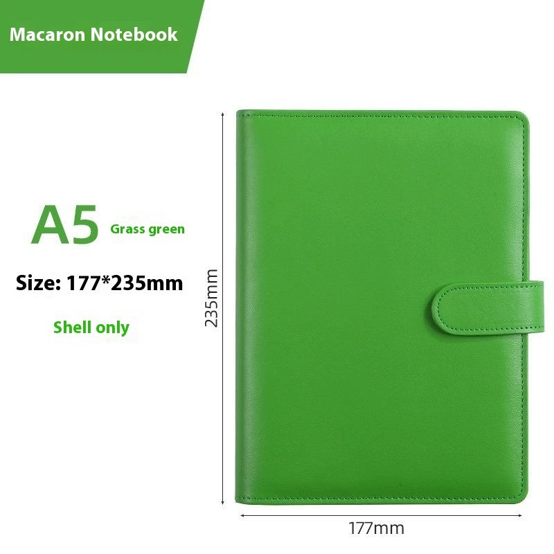 A5 PU Leather Notebook Binder Shell – Macaron Colours | 11 Colours