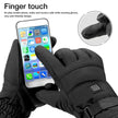 Motorbike Heated Gloves – Electric Touch Screen Winter Riding Gloves