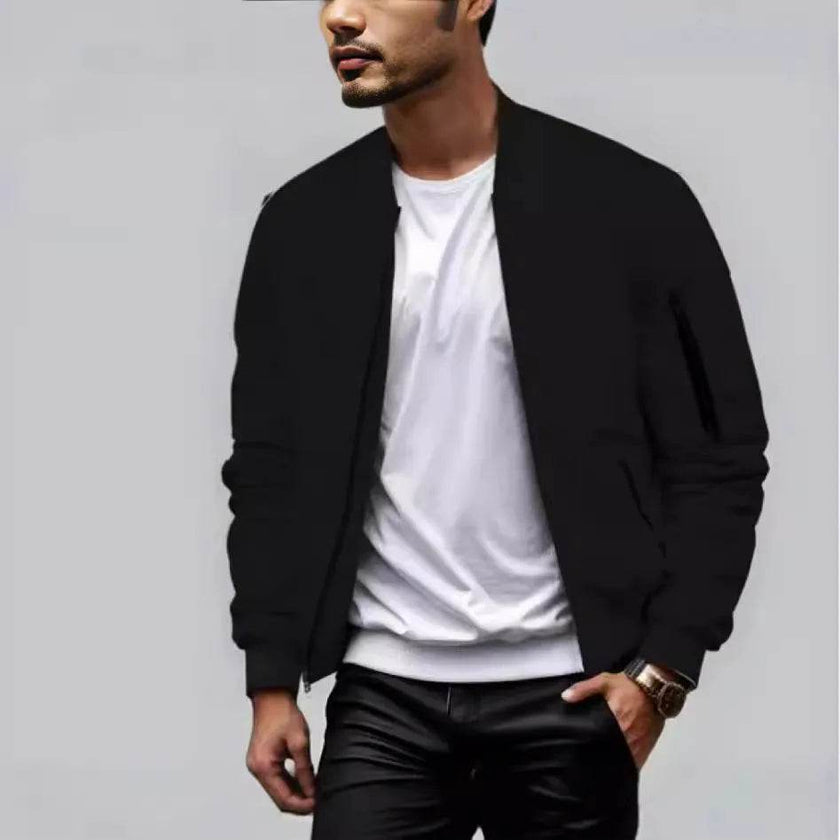 Men's Casual Baseball Varsity Jacket Spring And Autumn