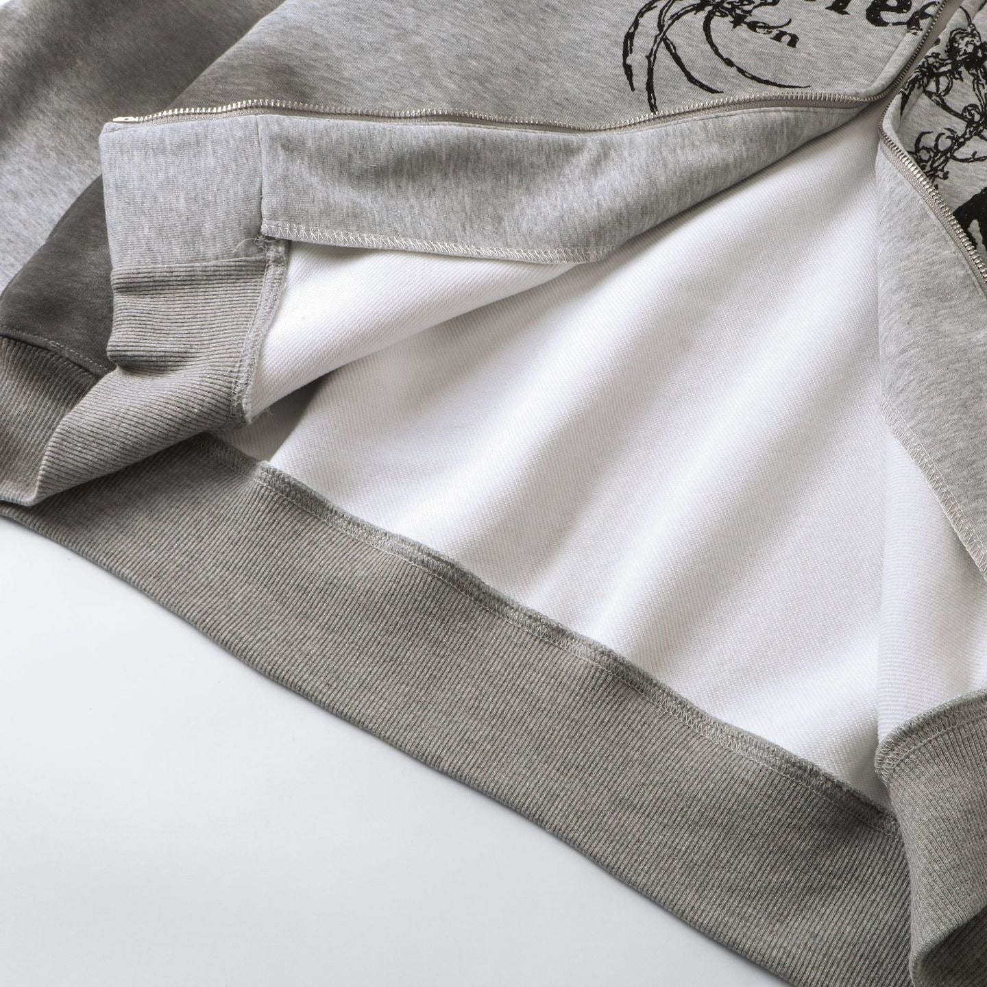 Men's High Street Hoodie Coat - Loose Fit Cardigan Jacket