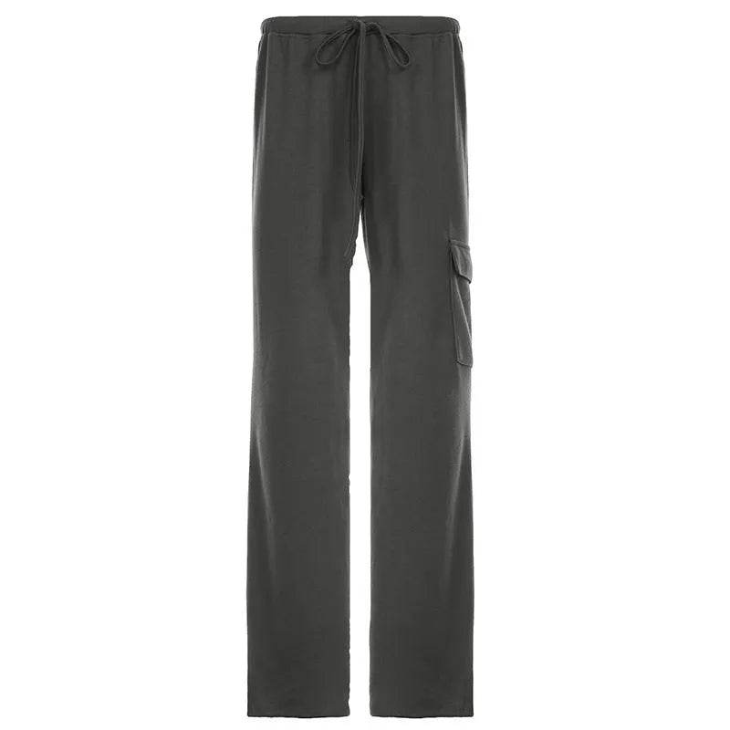 European And American Style Straight Exercise Casual Pants Women