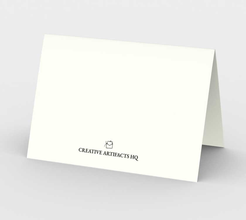 Set of 3 Blank Greeting Cards | 5 x 7 | Retro