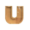 Wooden Animal & Alphabet Piggy Bank – Kids Holiday Gift, A–Z & Animal Styles