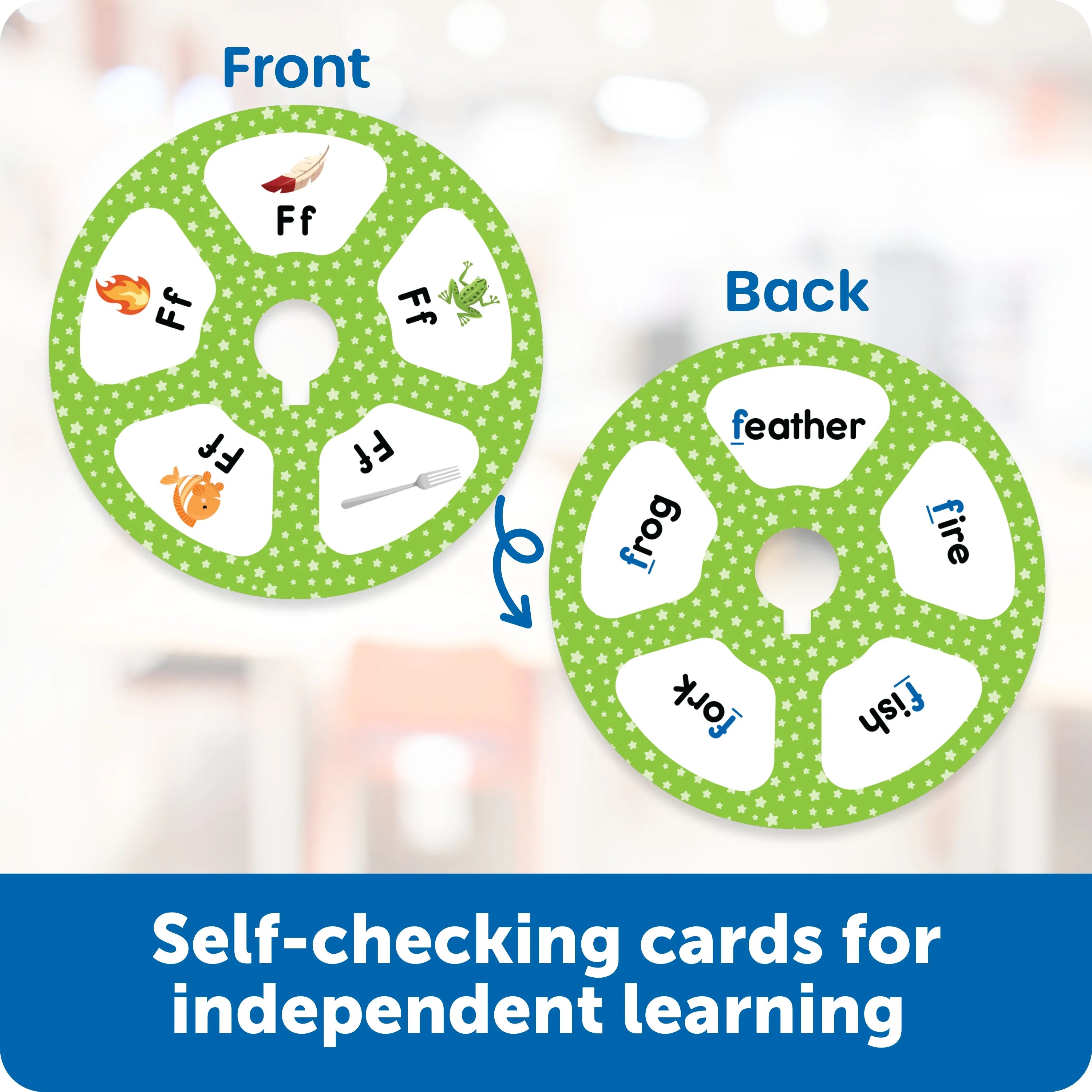 Learning Resources - Roue de questions sur les lettres SB