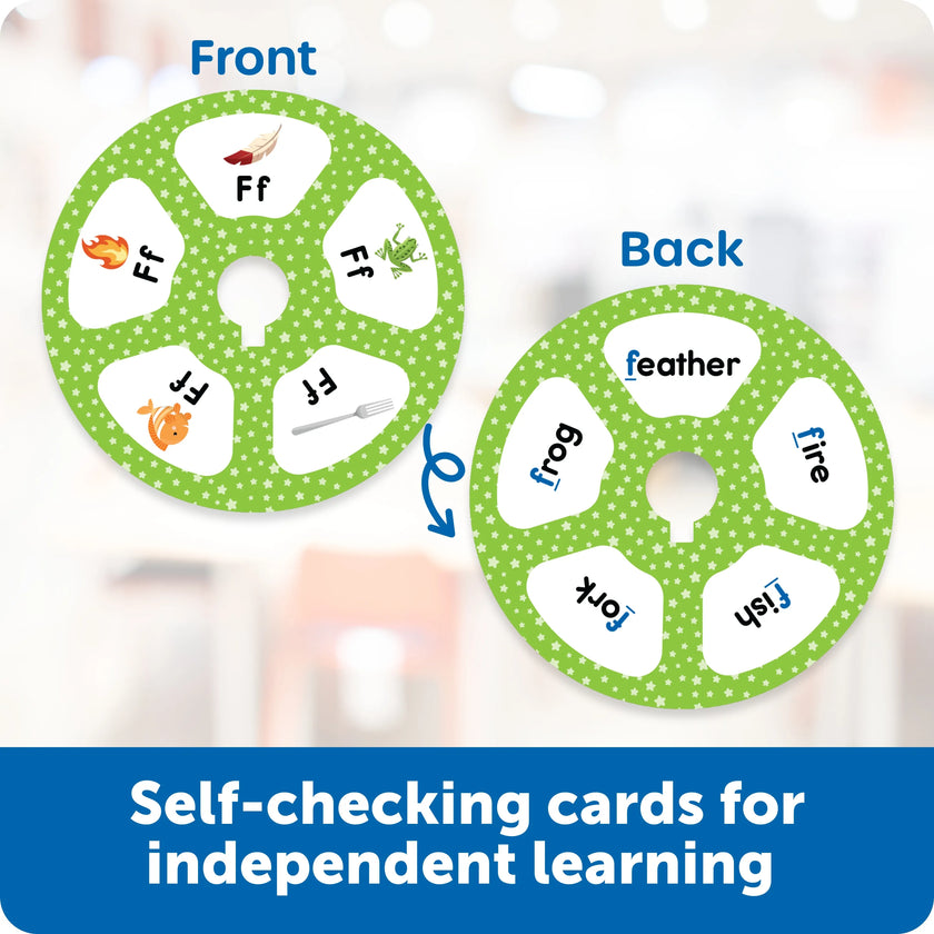 Learning Resources - Roue de questions sur les lettres SB