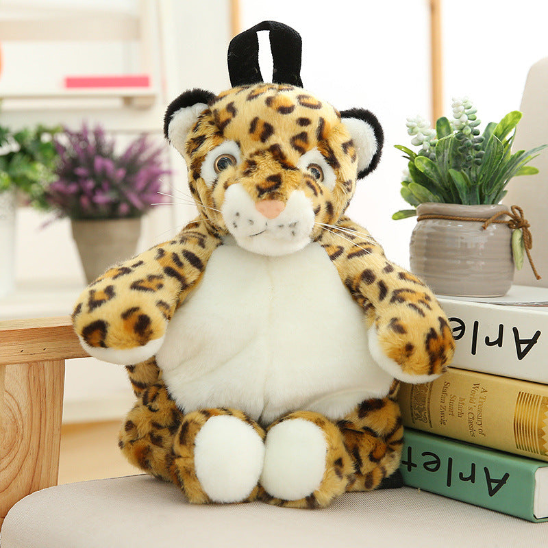 Kids Cartoon Animal Plush School Bag – Cute Backpack for Children (40cm)