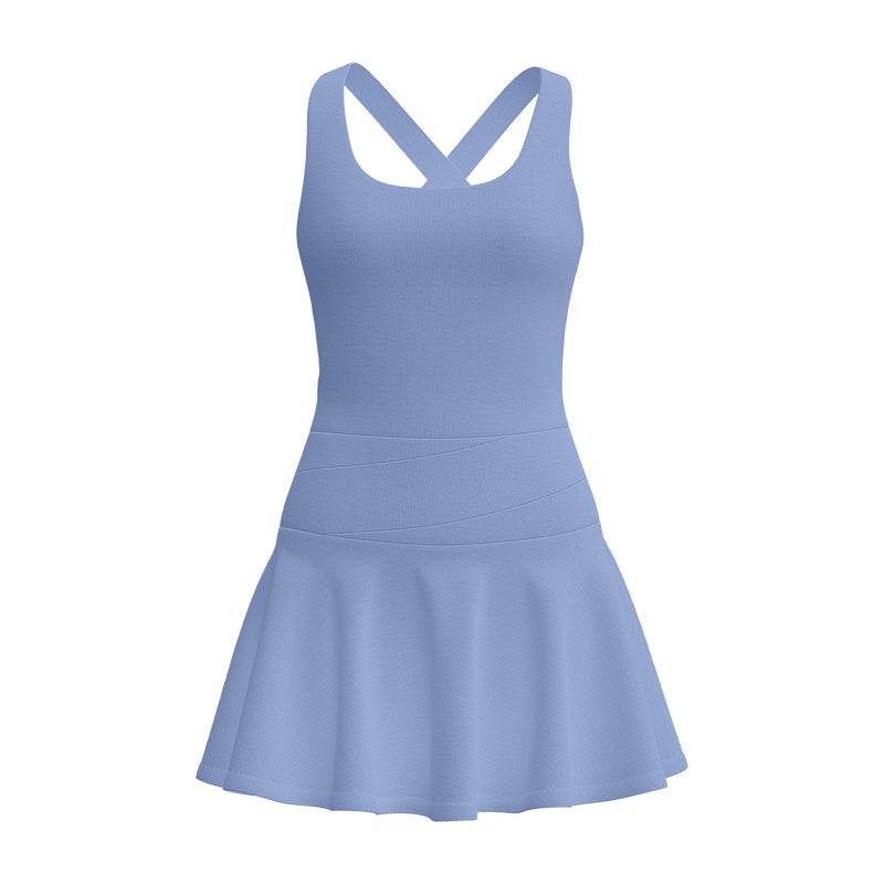 Tennis Dress 3pcs High-stretch Sports Athletics
