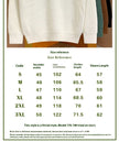 Men’s Ribbed Crew Neck Sweater – Caramel, White & Black, M–3XL
