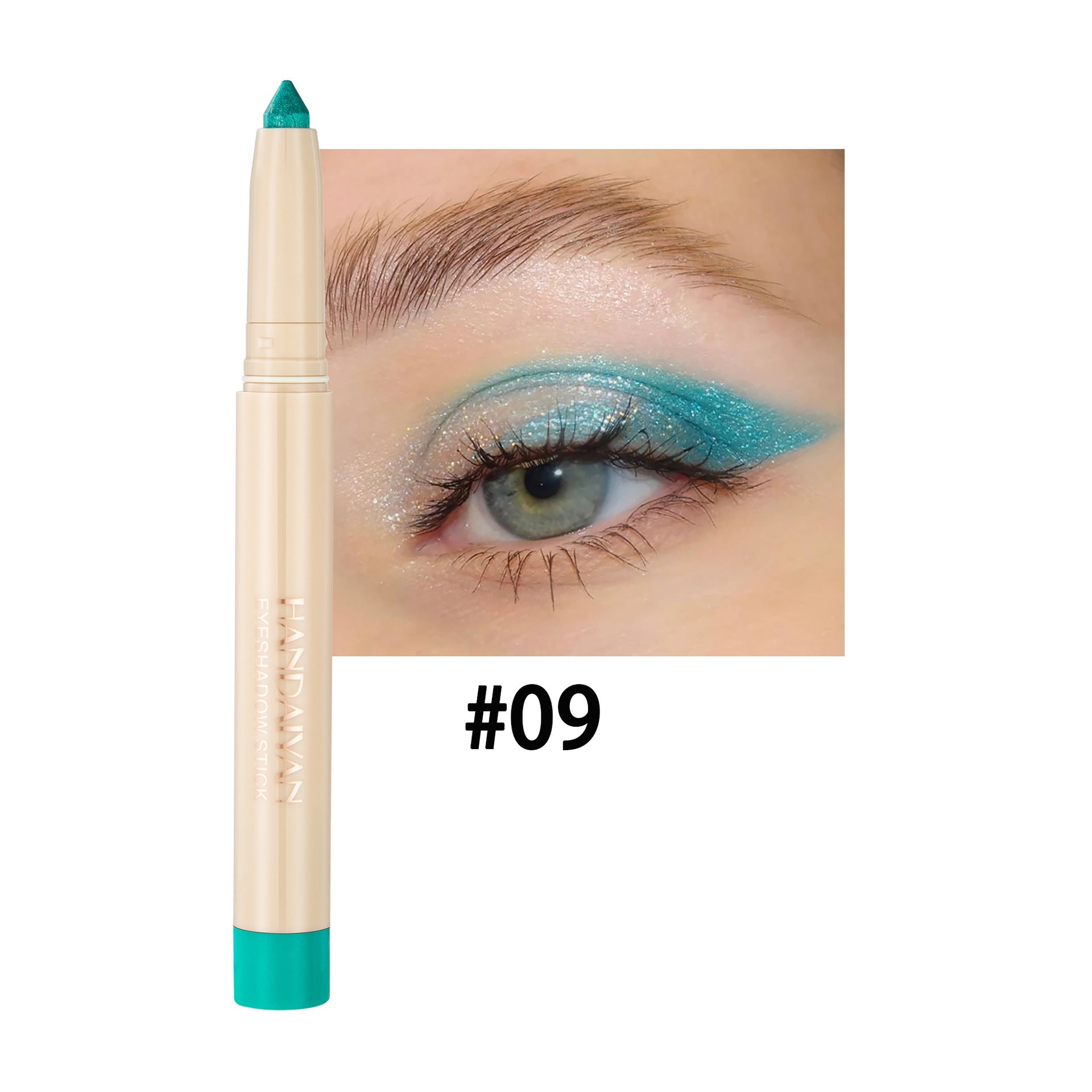 22-Shade Eye Shadow Stick Pen – Dual-Use Eyeliner & Eyeshadow, 22 Colors
