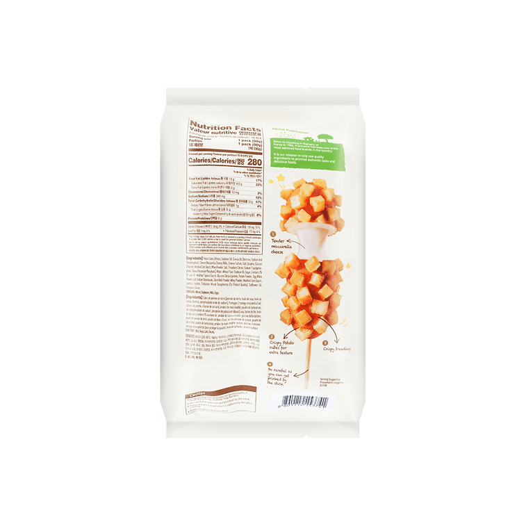 FZN: Pulmuone Potato and Mozzarella Corn Dog (360G)
