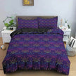 Colorful Psychedelic Weed Leaf Bedding Set