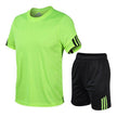 2pcs Men's Sportwear Soccer Football Active wear Fitness wear for men