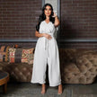 Middle East Modern Girls' Fashion Women's Jumpsuit and Abaya  Kimono