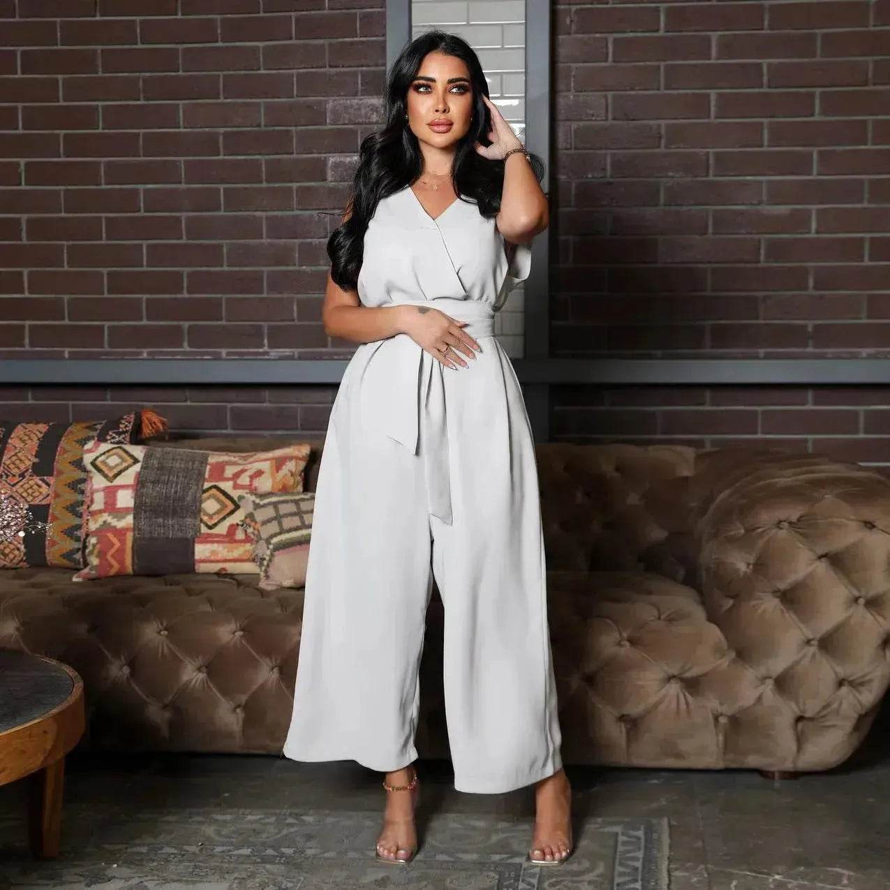 Middle East Modern Girls' Fashion Women's Jumpsuit and Abaya  Kimono