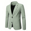 Men's Casual Light Business Suit Jacket – Slim Fit, 2 Colors, S–XXL