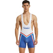 Men's Fitness Swimming Shark Pants Bodysuit Thong