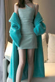 Winter Coats Women – Loose Lapel Medium-Length Polyester Coat
