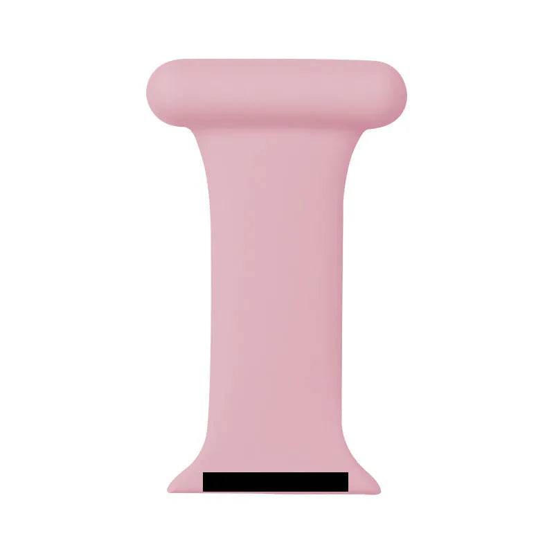 Simple Household Solid Color Silicone Watch Strap