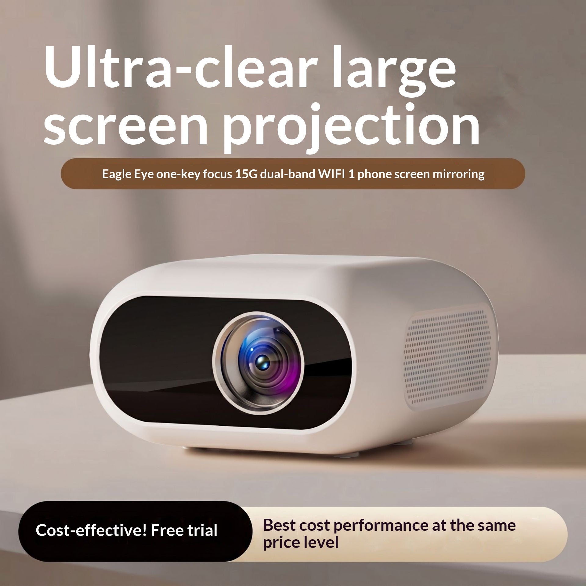 New Premium Ultra HD Smart Projector