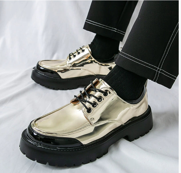 Men's Leather Formal Dress Shoes – Business & Casual Lace-Up Oxford