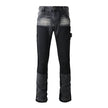Denim Non-elastic Slim Fit Bootcut Trousers Men Jeans