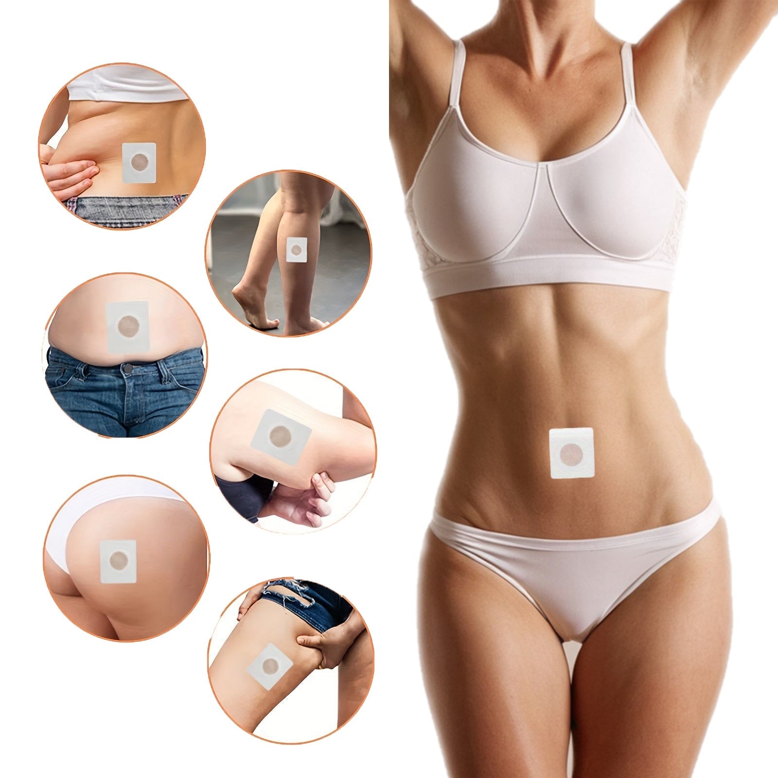 Slimming Navel Patch – Belly Button Detox & Weight Loss Sticker (10–200 Pcs)