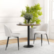 Dylan Set of 2 Mid-Back Dining Chairs-Cream White